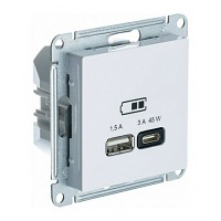  USB - 45 .. QC, PD  ATN000129 ATLASDESIGN Schneider Electric (1)