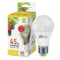   LED-A60-standard  5 210-240 27 3000 400 ASD