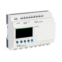 Реле компакт 20вход/выход 24В, часыSR2B201BD Schneider electric