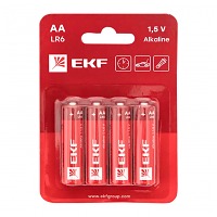   LR6 AA Alkaline 1,5 ( 4) EKF