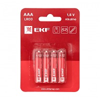   LR03  Alkaline 1,5 ( 4) EKF