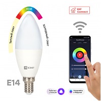   EKF Connect 5W WIFI RGBW E14