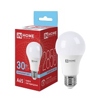 ����� ������������ LED-A65-VC 30�� 230� �27 6500� 2850�� IN HOME