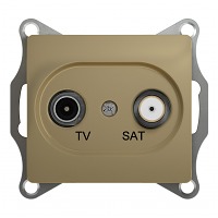 ������� TV-SAT ��������� 1dB ����� GSL000497 Glossa Schneider Electric